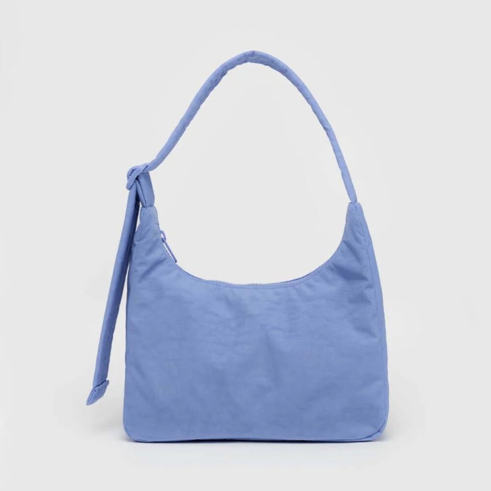BAGGU Mini Nylon Shoulder Bag Cornflower